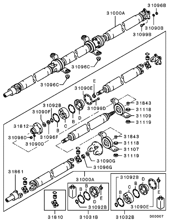 Propeller shaft