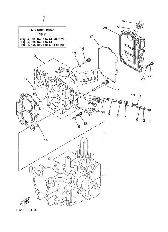 Cylinder. crankcase 2