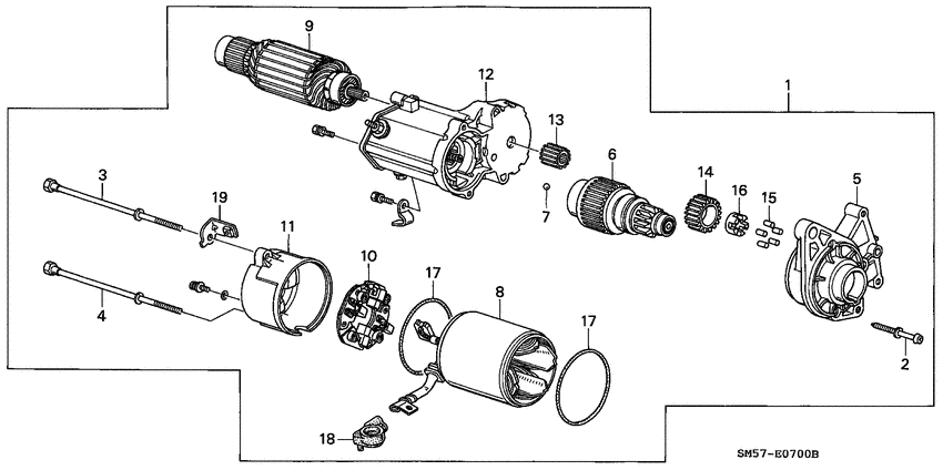 Starter motor