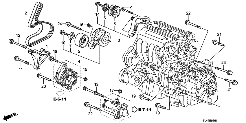 Engine mounting bracket