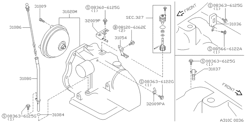 Auto transmission,transaxle & fitting