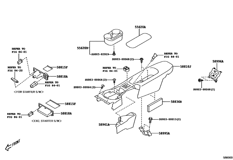Console Box & Bracket