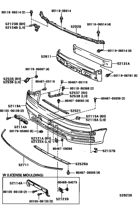 Front Bumper & Bumper Stay