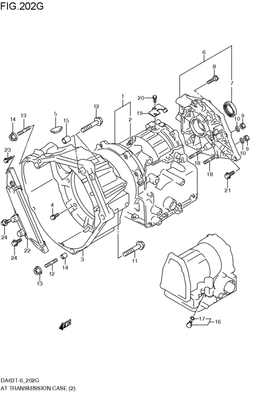at - transmission case