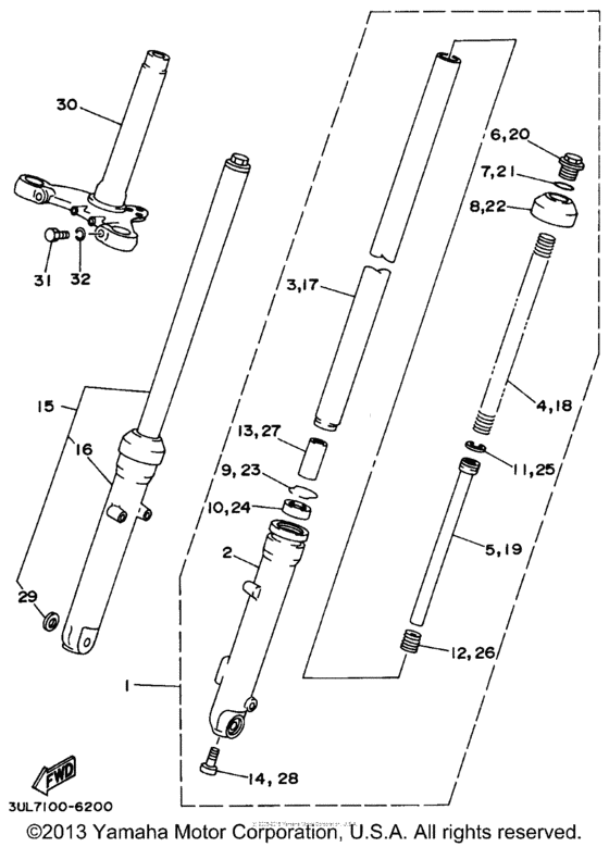 Front fork