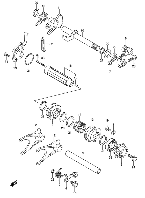Gear shifting