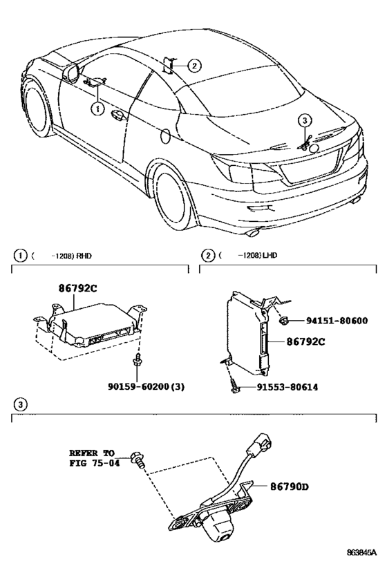 Rear Monitor Display & Camera