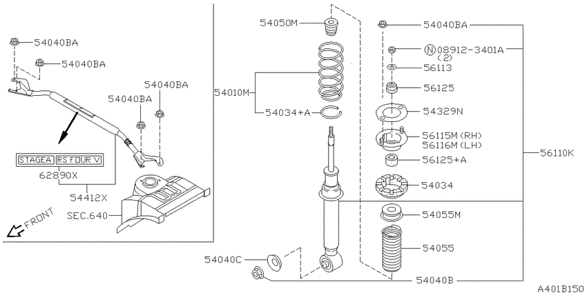 Front suspension