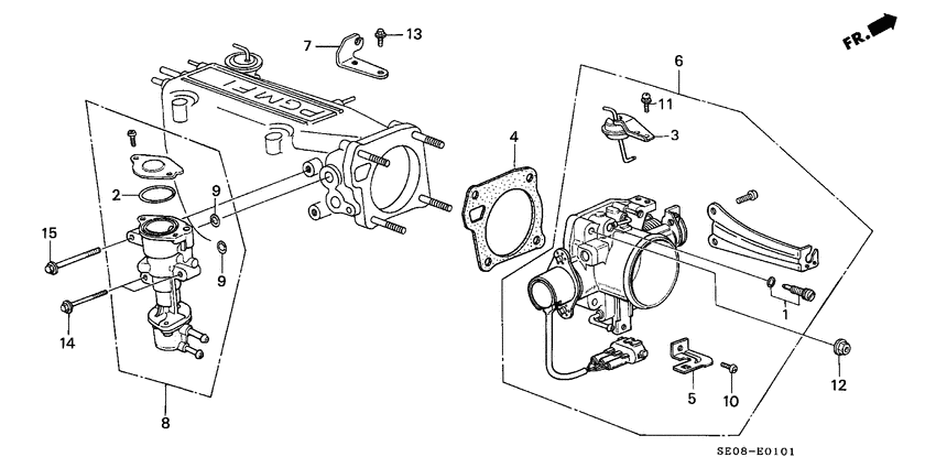 Throttle body
