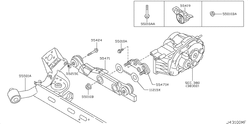 Rear suspension