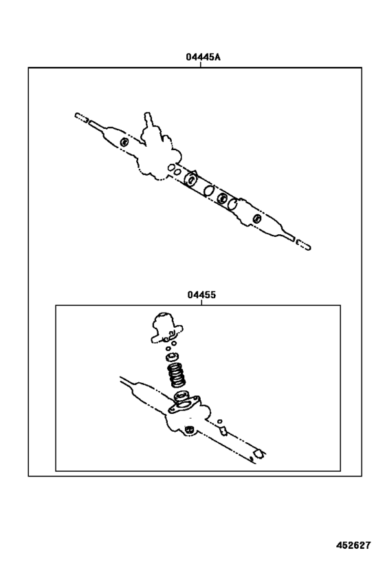 Front Steering Gear & Link