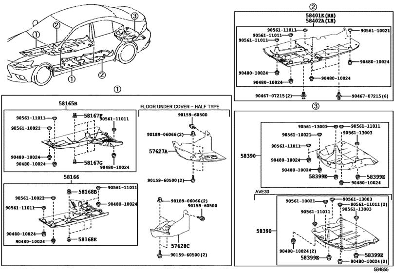 Floor Pan & Lower Back Panel