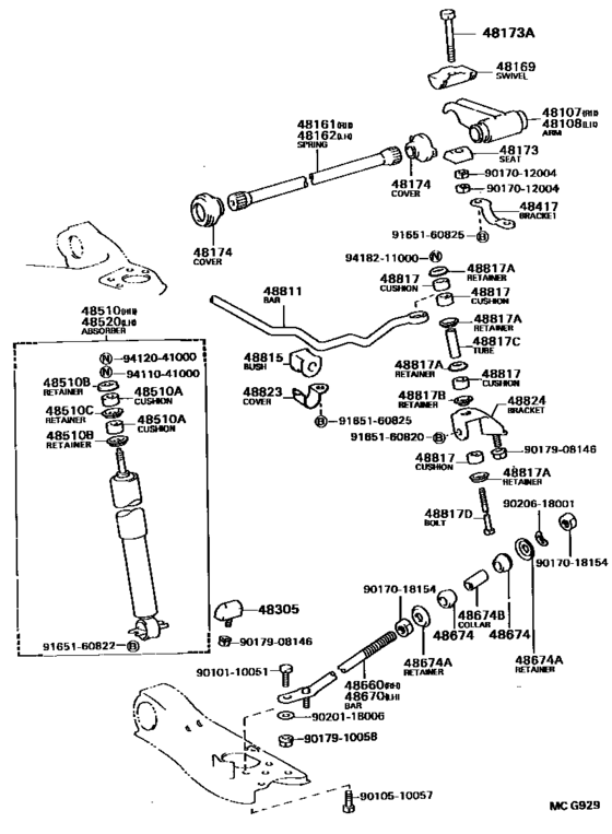 Front Spring & Shock Absorber