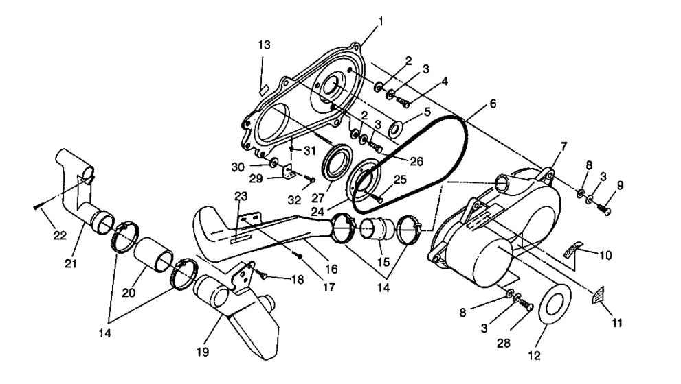 Clutch cover assembly