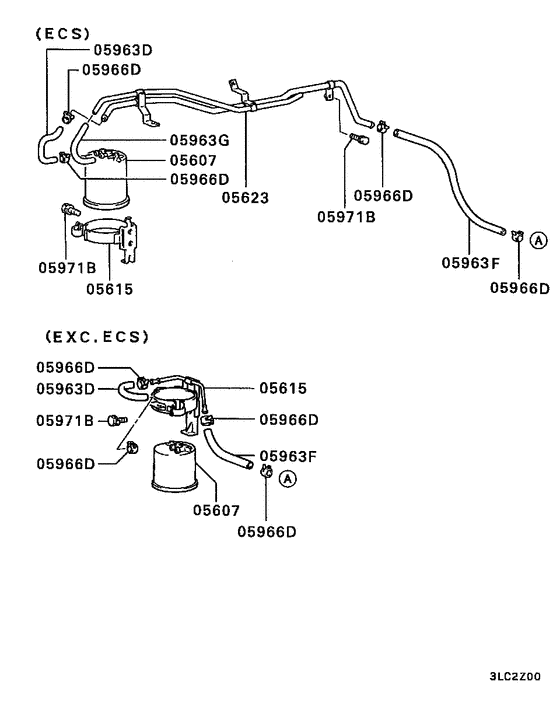 Fuel line & vapor gas control