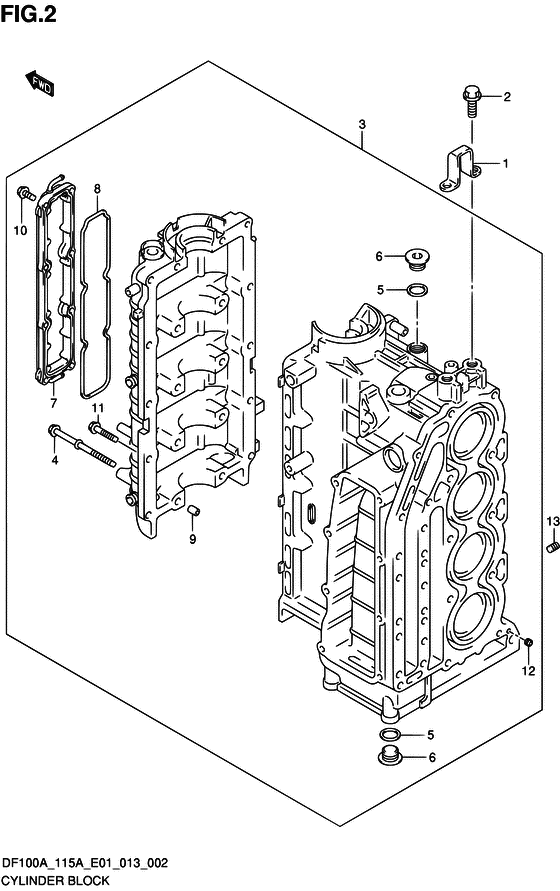 Cylinder block
