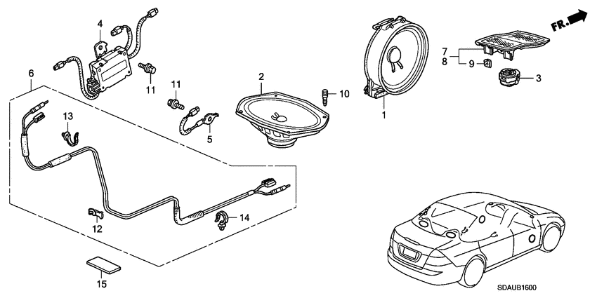 Radio antenna/speaker