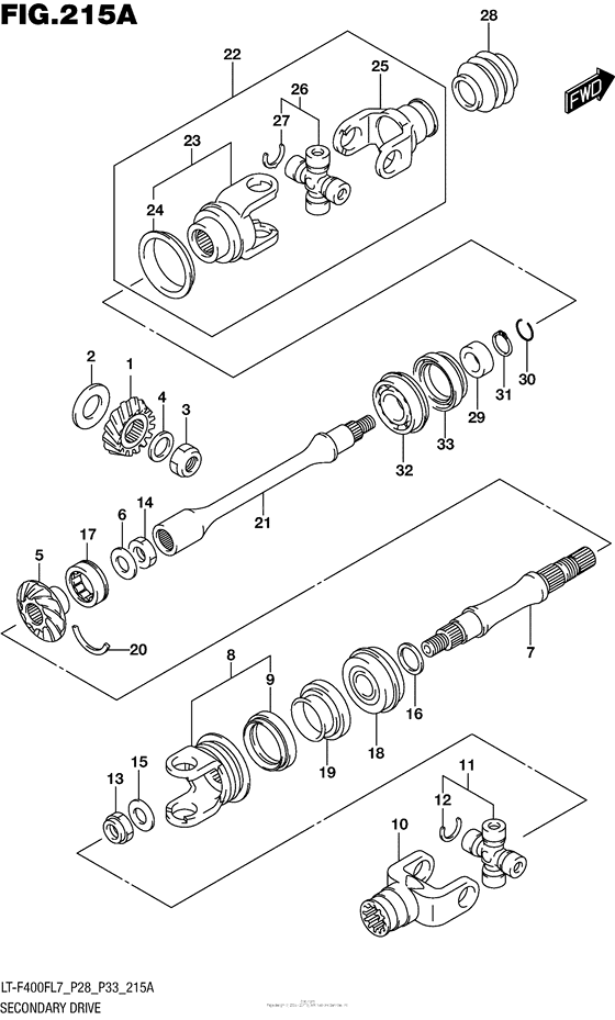 Secondary Drive (Lt-F400Fl7 P28)