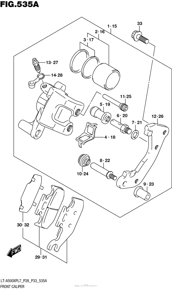 Front Caliper