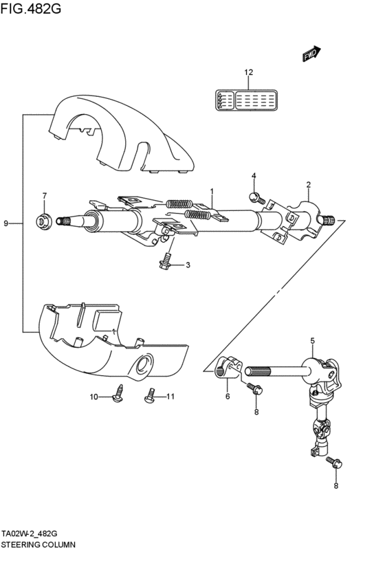 steering column