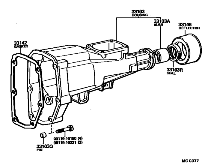 Extension Housing (Mtm)