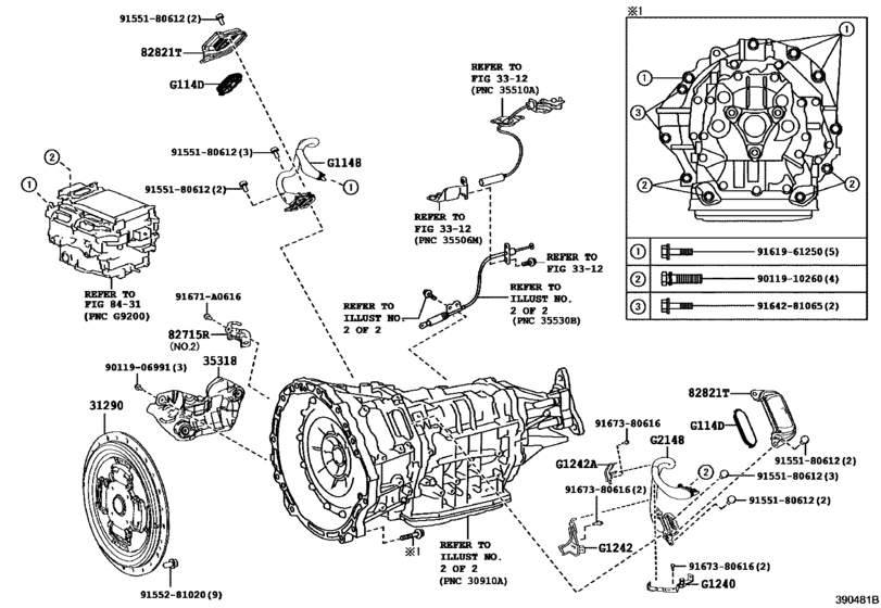 Transaxle Assy, Hv Or Fcv