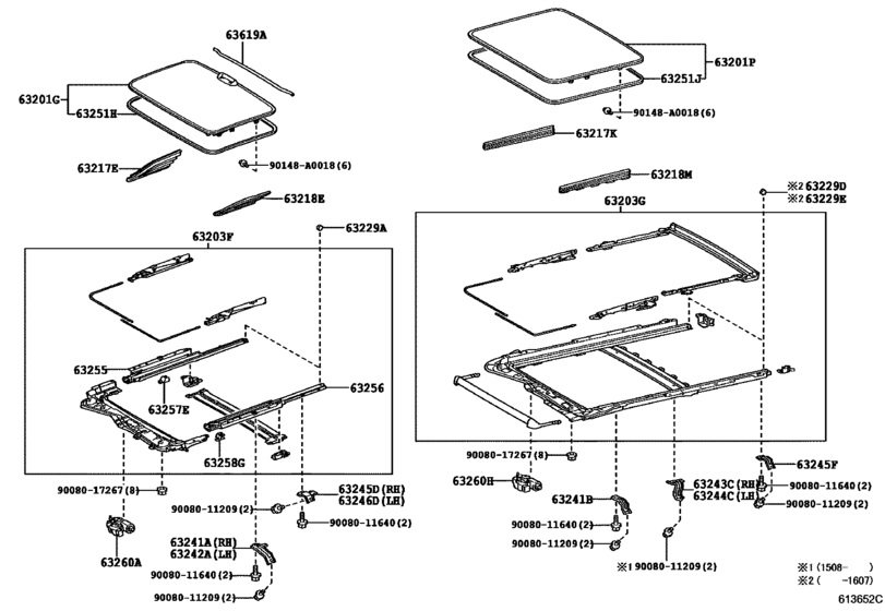 Roof Panel & Back Panel