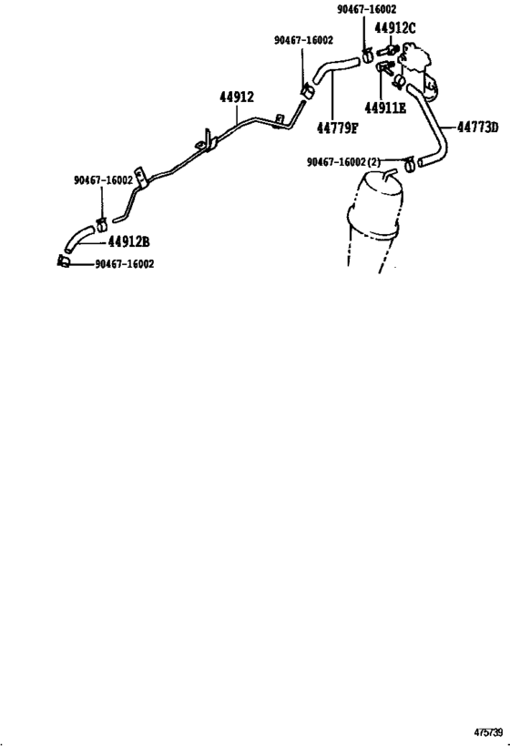 Exhaust Brake Tube & Clamp