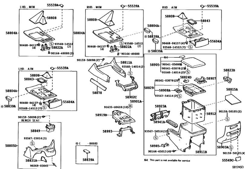 Console Box & Bracket