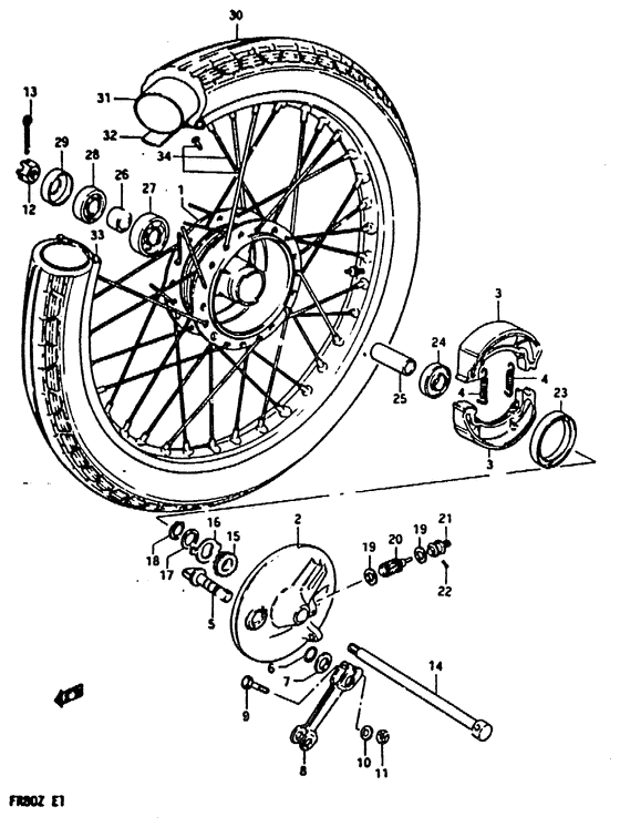 Front wheel
