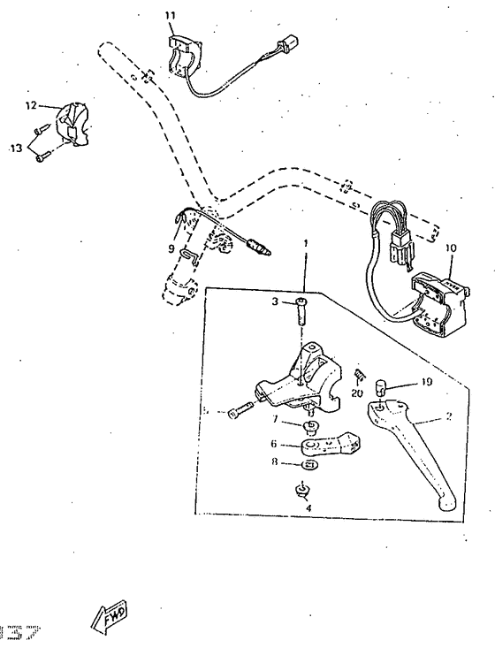 Handle switch & lever