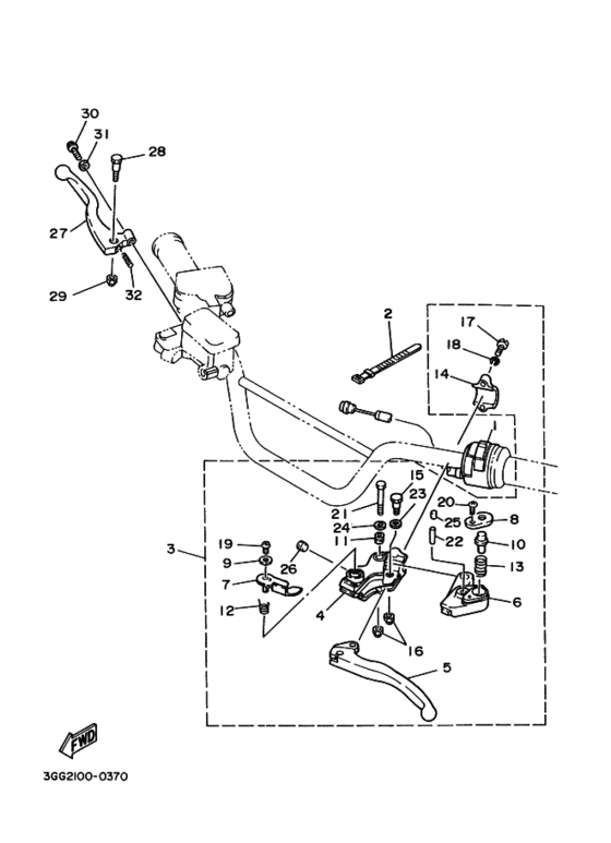 Handle switch & lever