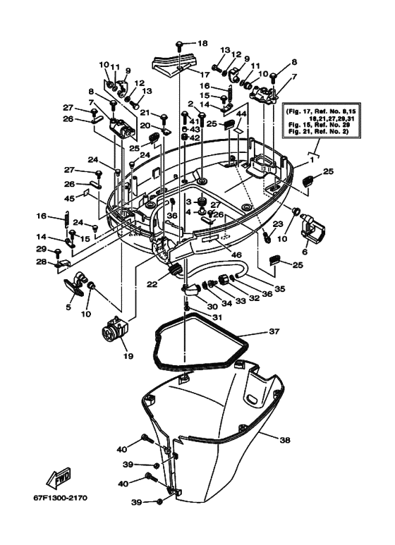 Bottom cowling