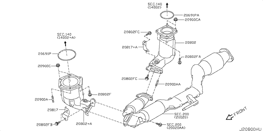 Catalyst converter