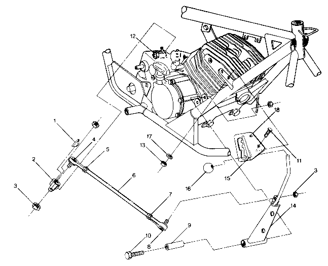 Shift linkage assembly