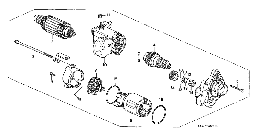 Starter motor