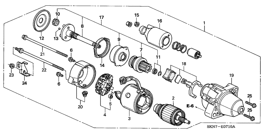 Starter motor