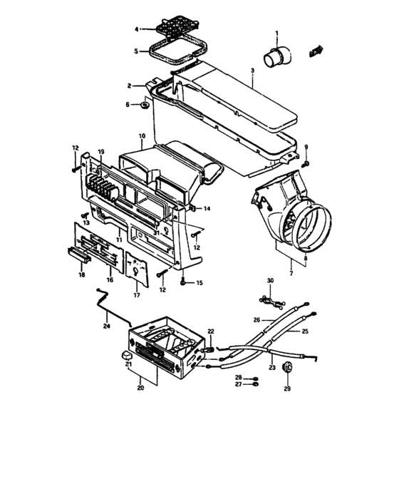 Ventilator - heater control