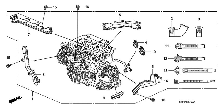 Engine wire harness
