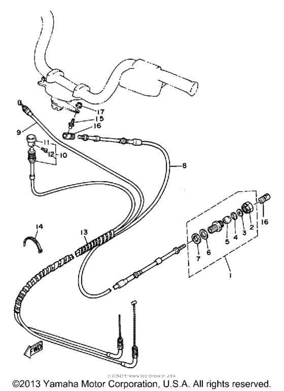 Control cable