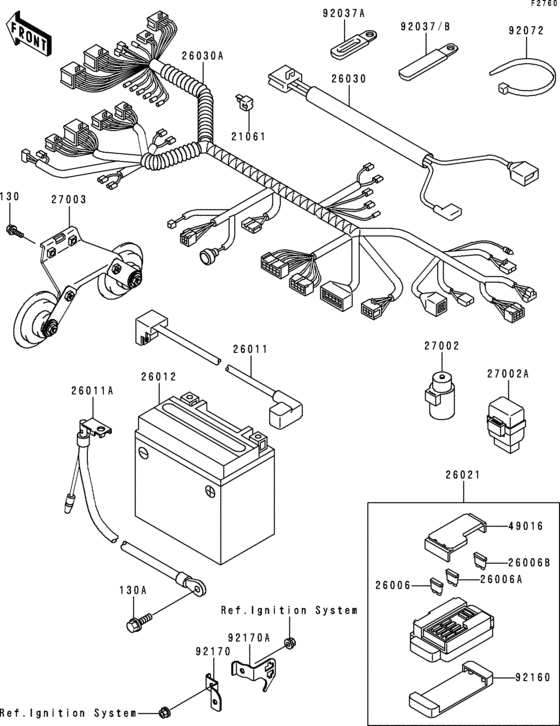 Chassis electrical equipment