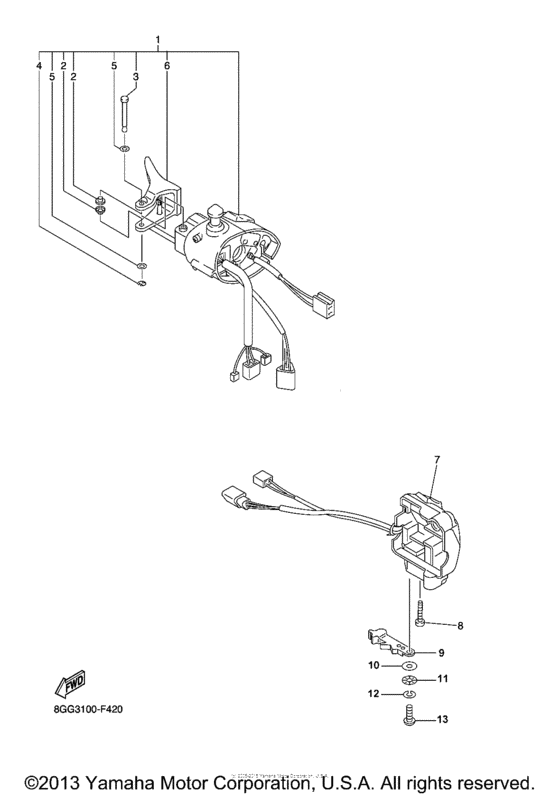 Handle switch & lever