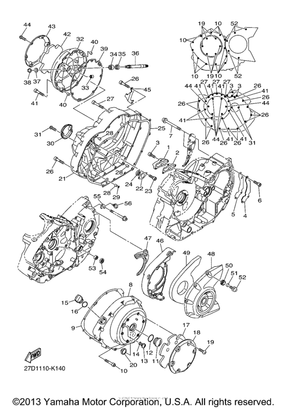 Crankcase cover