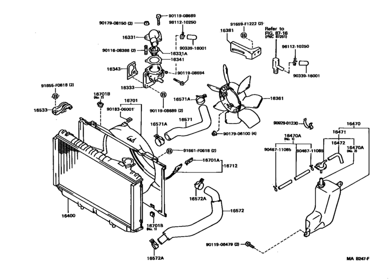 Radiator & Water Outlet
