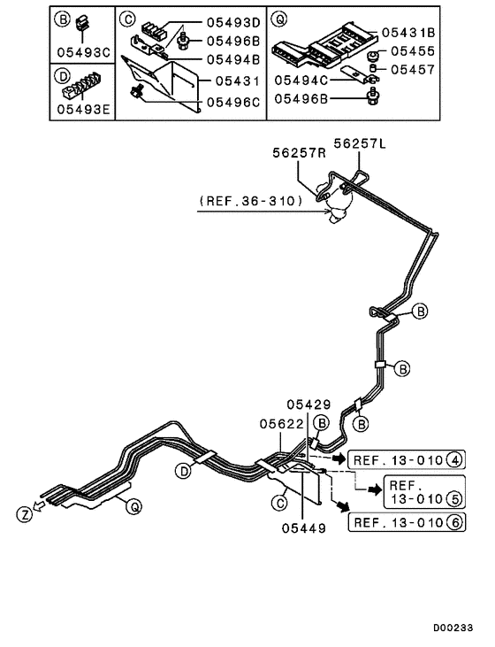 Fuel line & vapor gas control