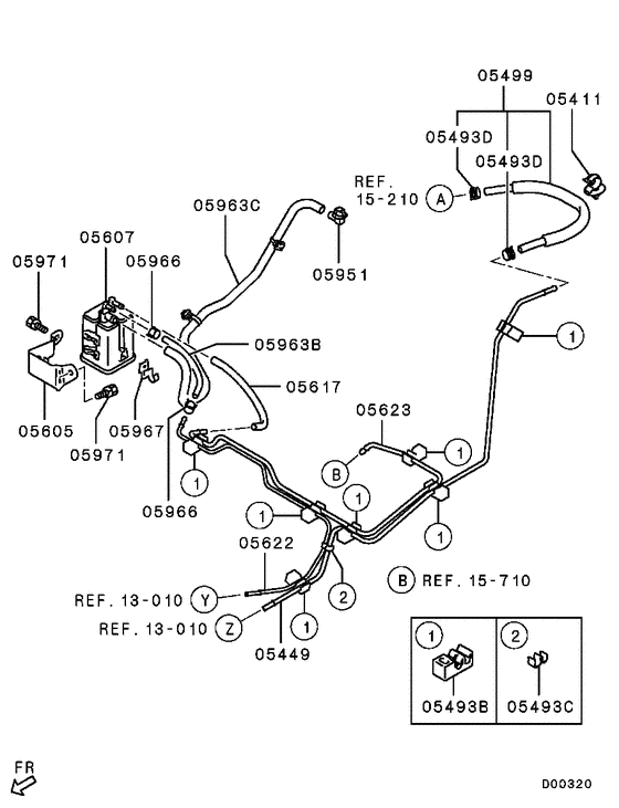 Fuel line & vapor gas control