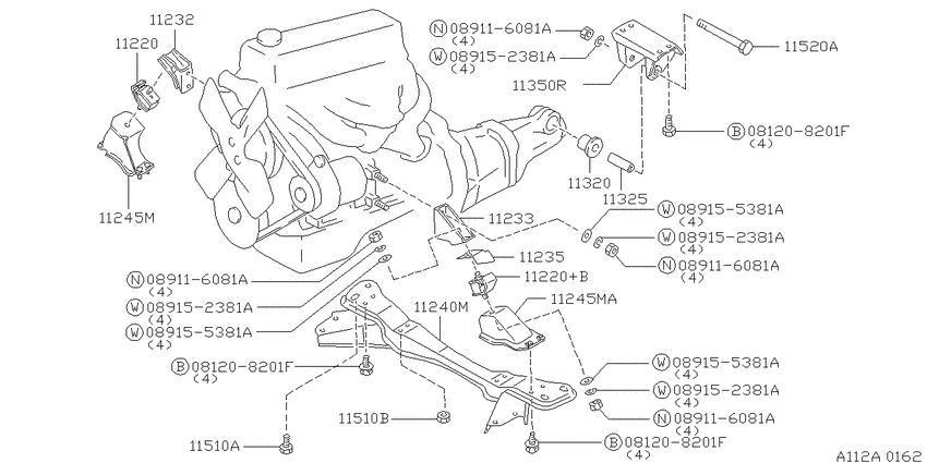 Engine & transmission   mounting