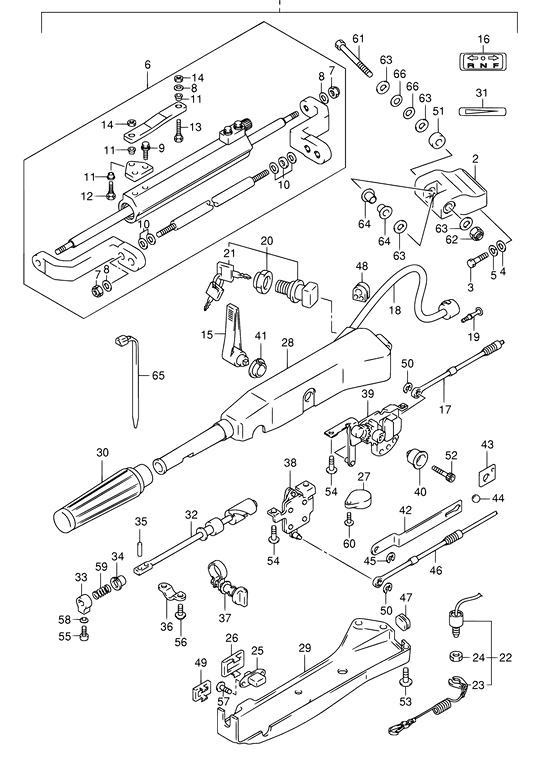 Opt:tiller handle