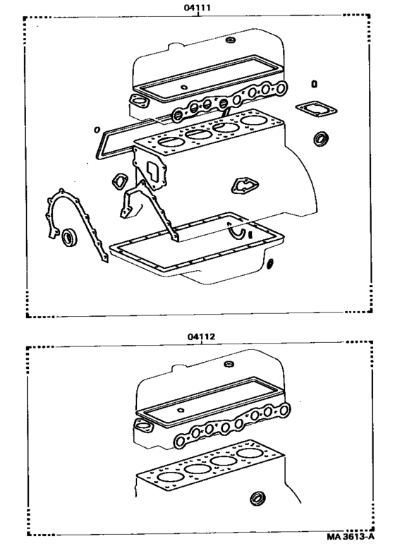 Engine Overhaul Gasket Kit