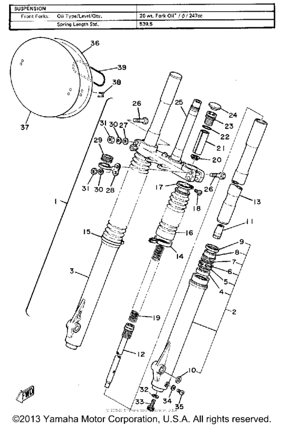 Front fork